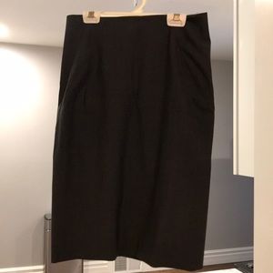 Stretch Wool Grey Theory Suit - Skirt